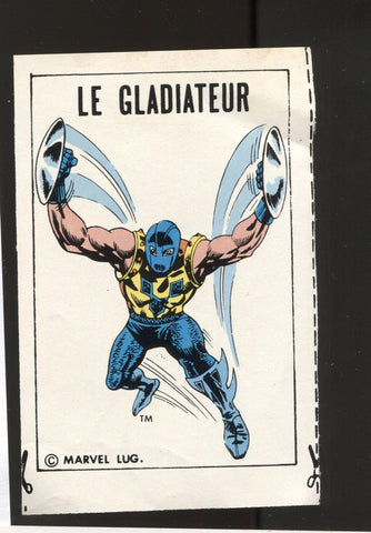 Cromo/Ficha de Le Gladiateur