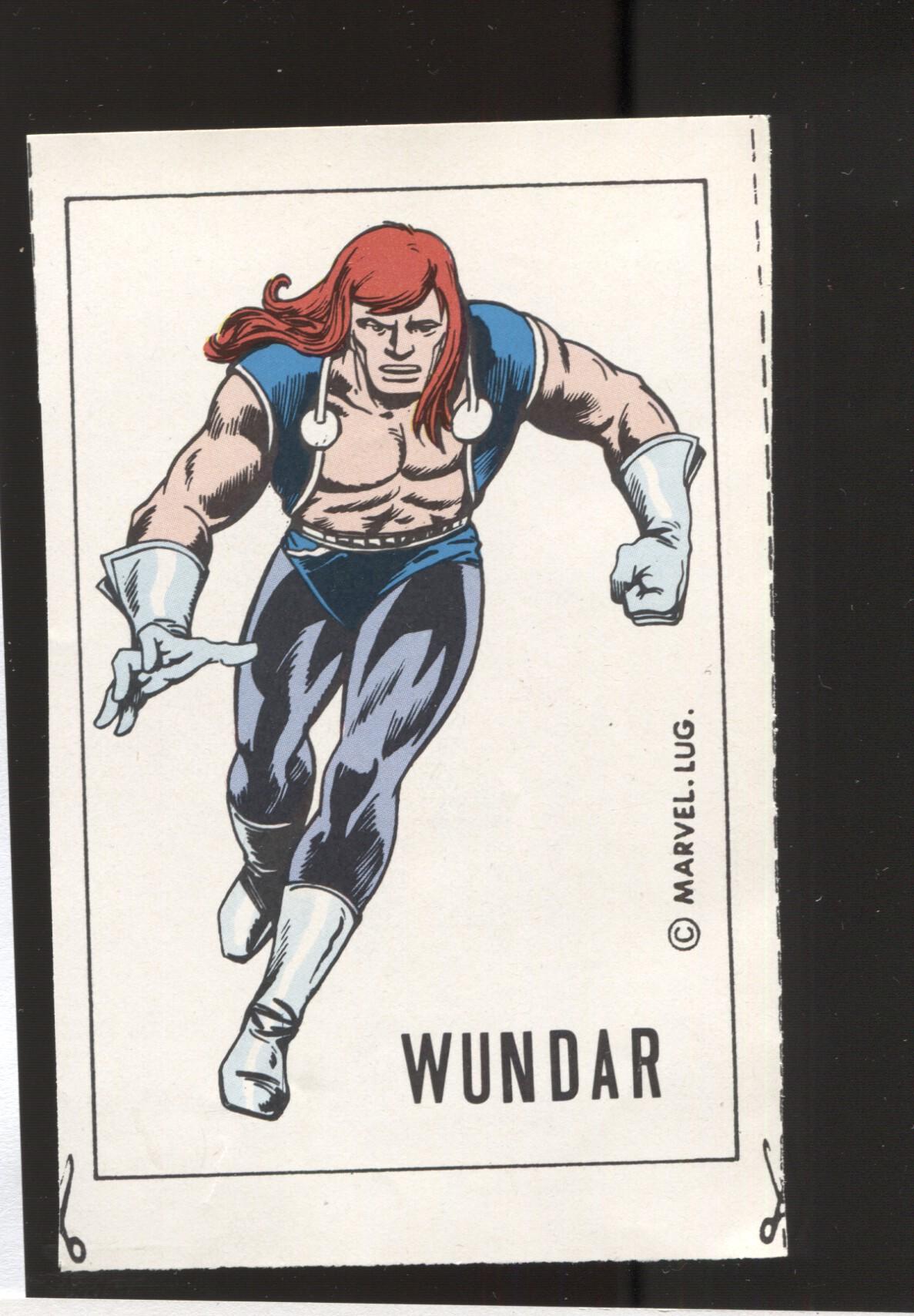 Cromo/Ficha de Wundar