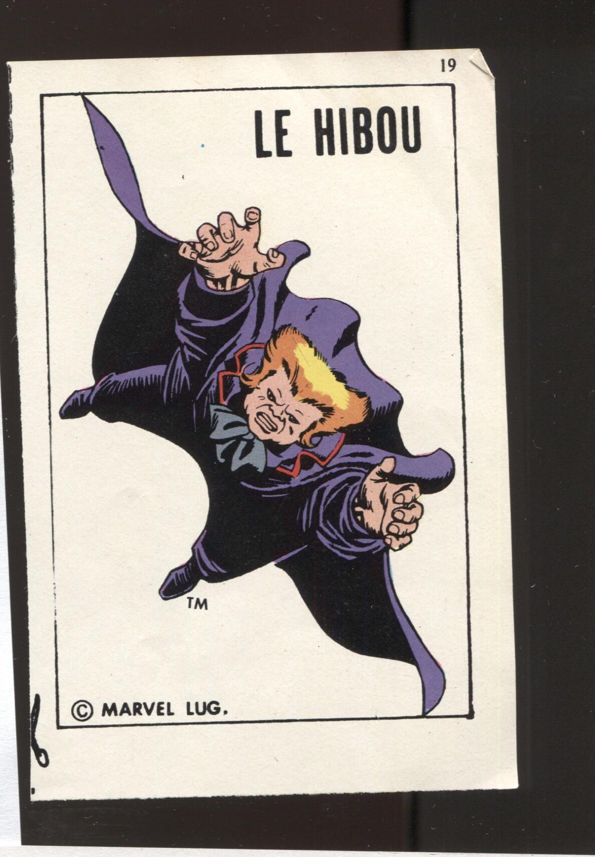 Cromo/Ficha de Le Hibou