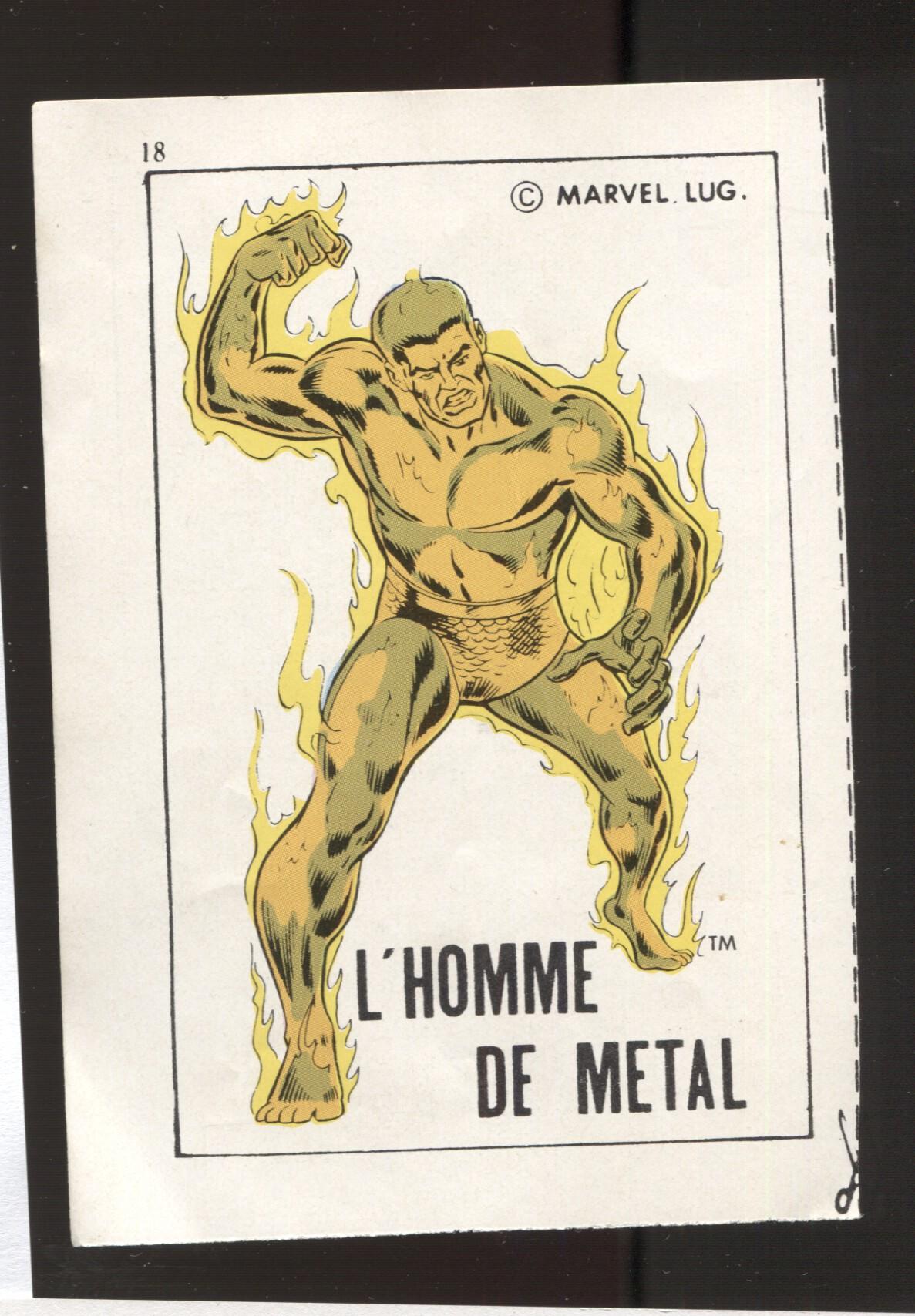 Cromo/Ficha de L'Homme de Metal