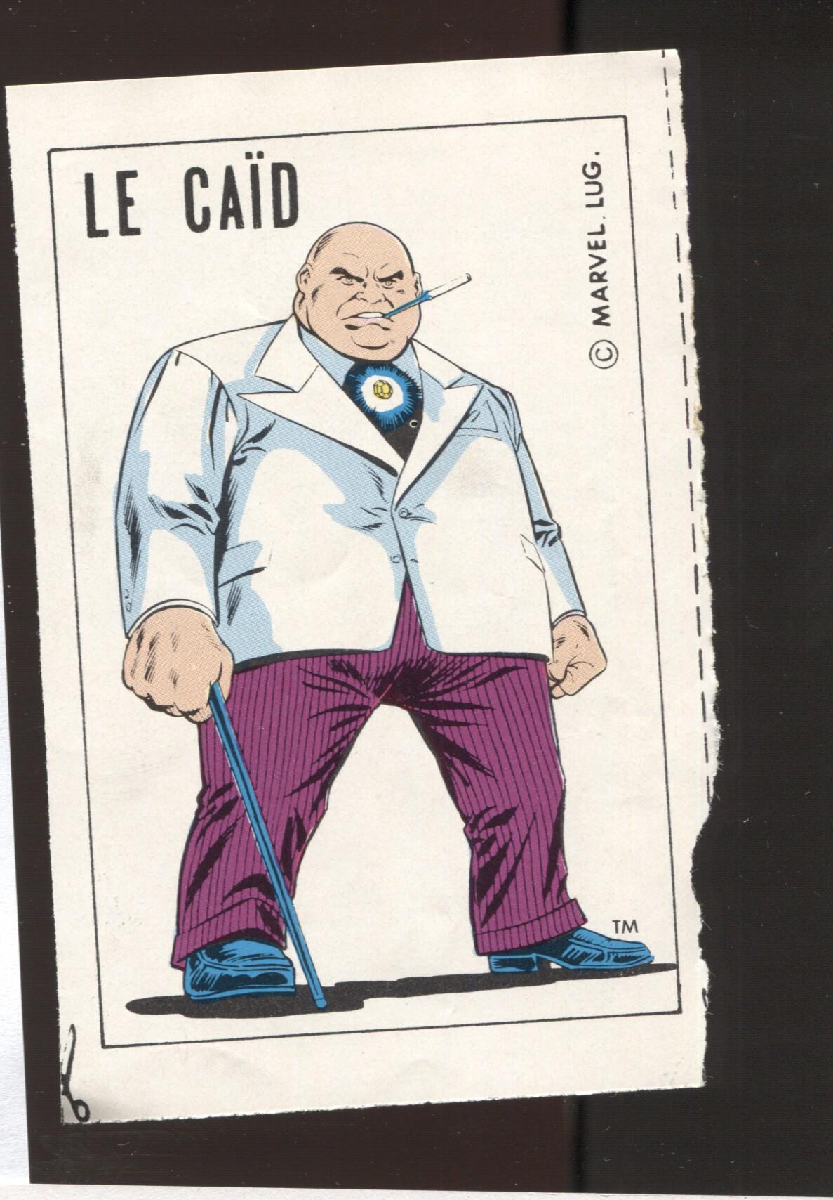 Cromo/Ficha de Le Caid