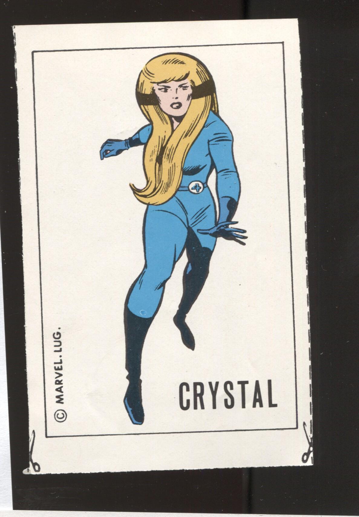 Cromo/Ficha de Crystal