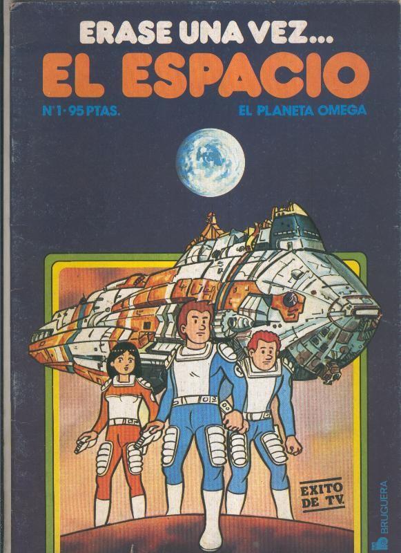 Erase una vez el espacio numero 01: El Planeta Omega (numerado 1 en trasera)