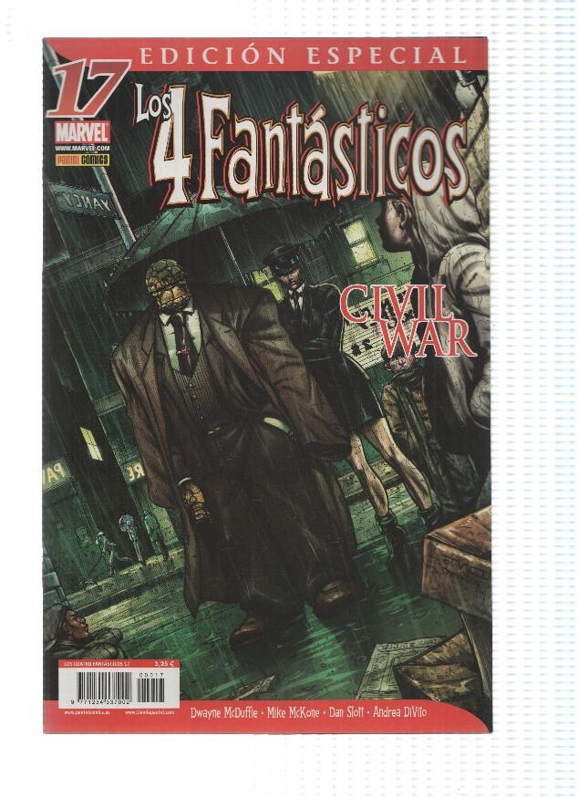 LOS 4 FANTASTICOS, Volumen 1, Numero 17: Soliamos ir al Hiperespacio (Panini 2007)