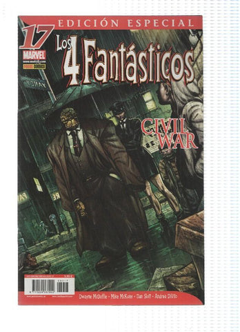 LOS 4 FANTASTICOS, Volumen 1, Numero 17: Soliamos ir al Hiperespacio (Panini 2007)