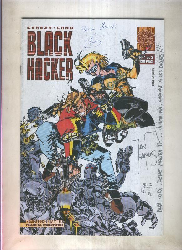 Black Hacker numero 01 (dedicatoria autores a un tal Jordi)