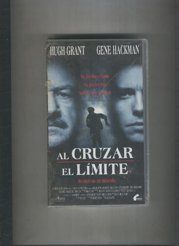 Video VHS: Al cruzar el limite con Hugh Grant y Gene Hackman