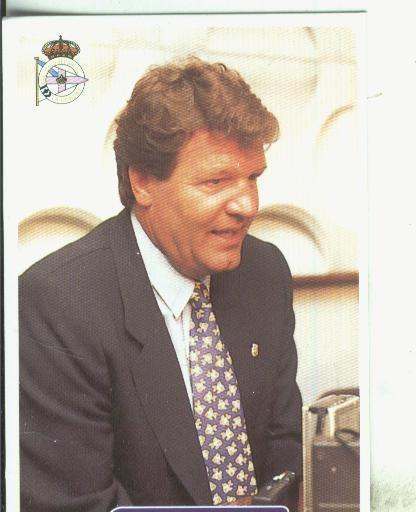 Cromos: Las fichas de la liga 95/96-Deportivo: Toshack (entrenador)
