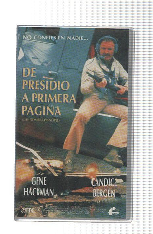 VHS-Cine: DE PRESIDIO A PRIMERA PAGINA - Gene Hackman (Filmplayer 1996)