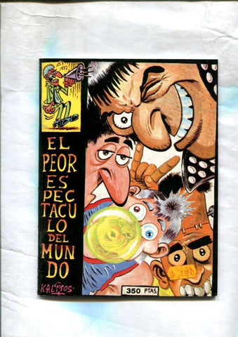 Fanzine El pregonero numero 25: el peor espectaculo del mundo