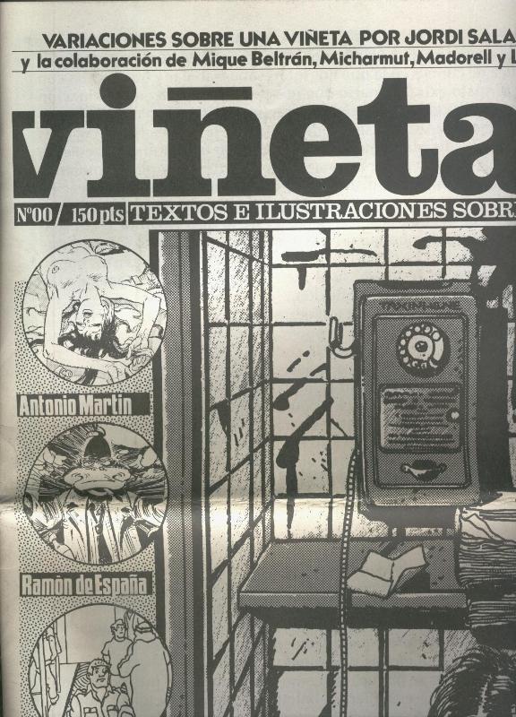 Viñetas fanzine sobre historieta numero 0