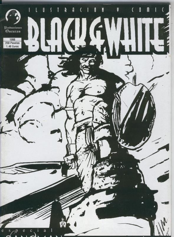 Fanzine: Black & White fanzine dedicado a Sandman
