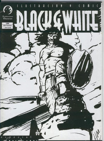 Fanzine: Black & White fanzine dedicado a Sandman