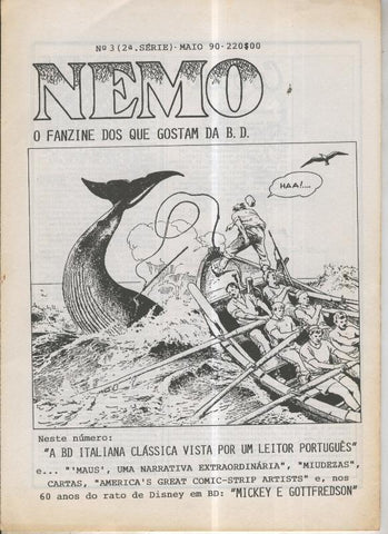 Fanzine: Nemo o fanzine dos que gostam da B.D numero 3