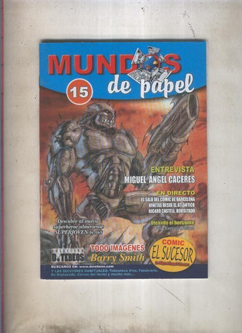 Fanzine: Mundos de papel numero 15