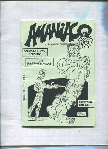 Amaniaco fanzine de comic numero 3