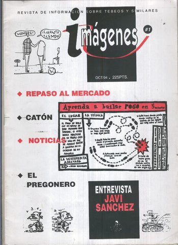 Imagenes fanzine de historieta numero 1