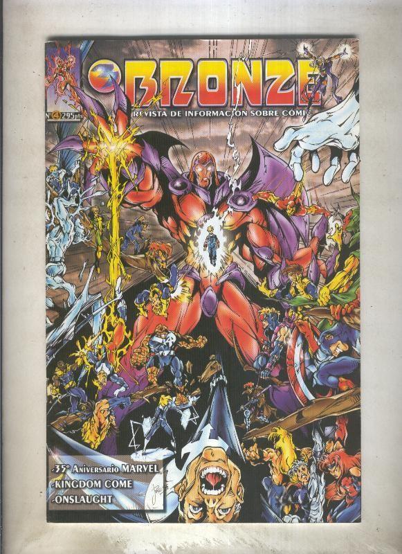 Fanzine: Bronze numero 4: Onslaught, Clandestine,. 