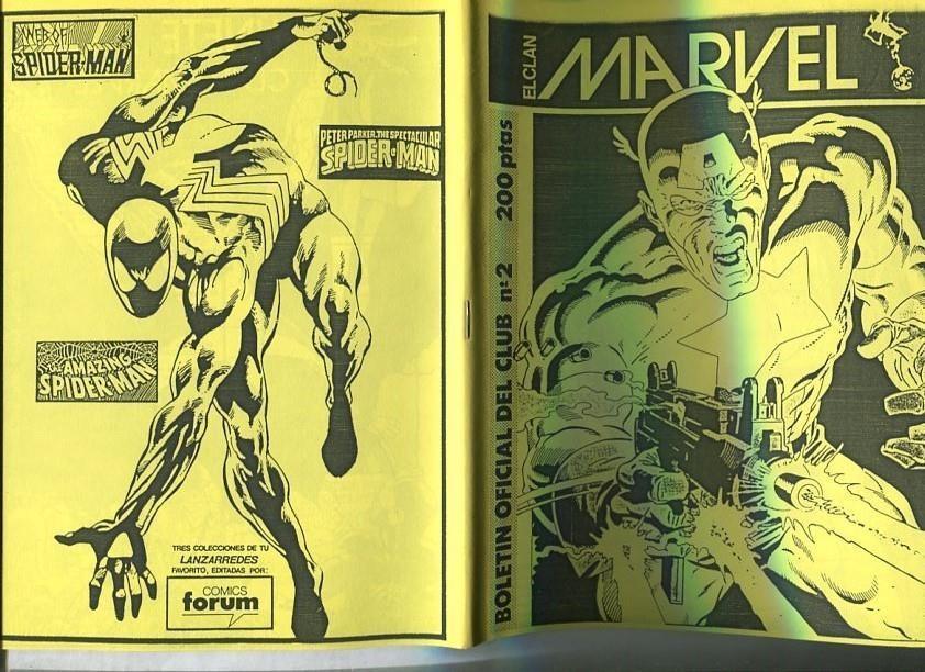 Fanzine: El clan Marvel numero 2 (cubierta color amarillo)