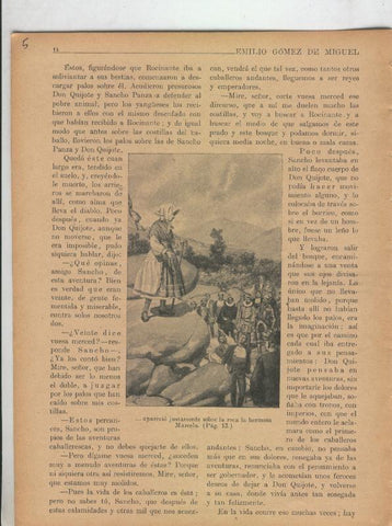 Las famosas aventuras de Don Quijote lamina 05