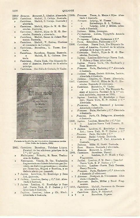 LAMINA ESPASA 20718: Portada de El Quijote de 1905