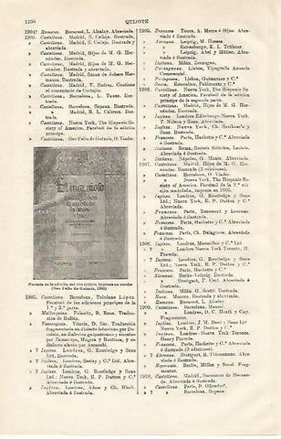LAMINA ESPASA 20718: Portada de El Quijote de 1905
