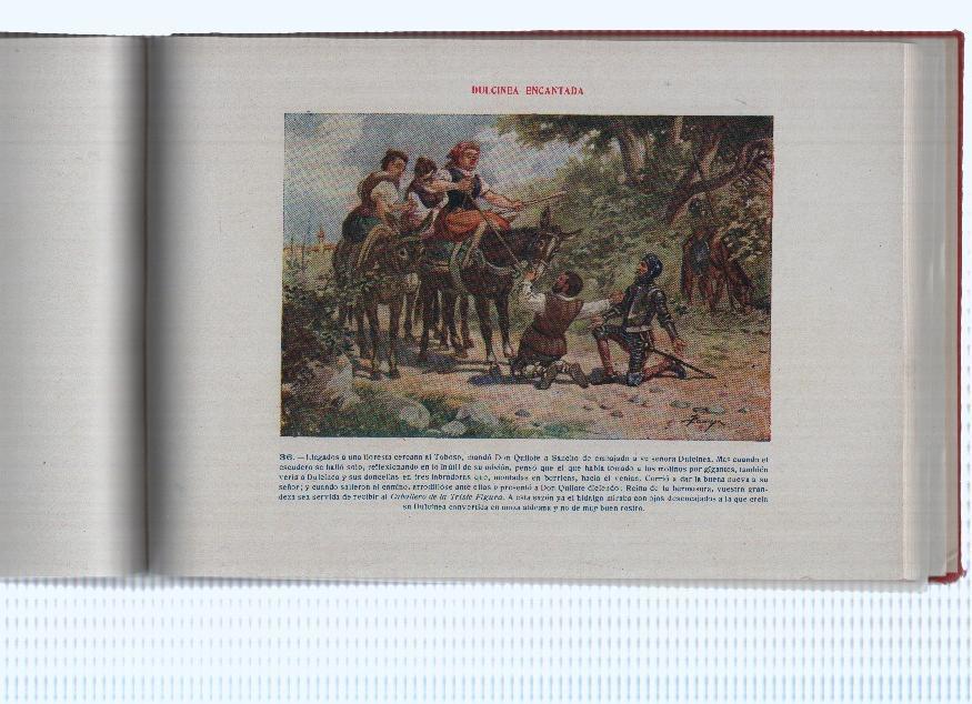 EL INGENIOSO HIDALGO DON QUIJOTE DE LA MANCHA EN IMAGENES - PAHISSA (Editorial Ambos Mundos 1916)