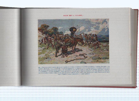 EL INGENIOSO HIDALGO DON QUIJOTE DE LA MANCHA EN IMAGENES - PAHISSA (Editorial Ambos Mundos 1916)