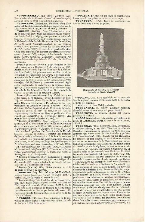 LAMINA ESPASA 22396: Monumento al Quijote en El Toboso