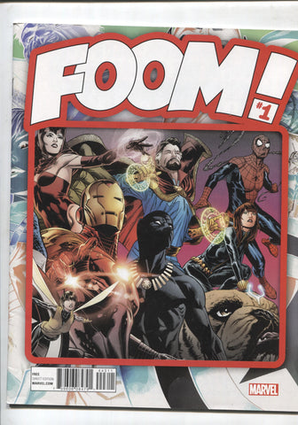 Foom Magazine numero 1 (noviembre 2017): Joe Q&A, Avengers, Marvel Lecacy checklist, etc