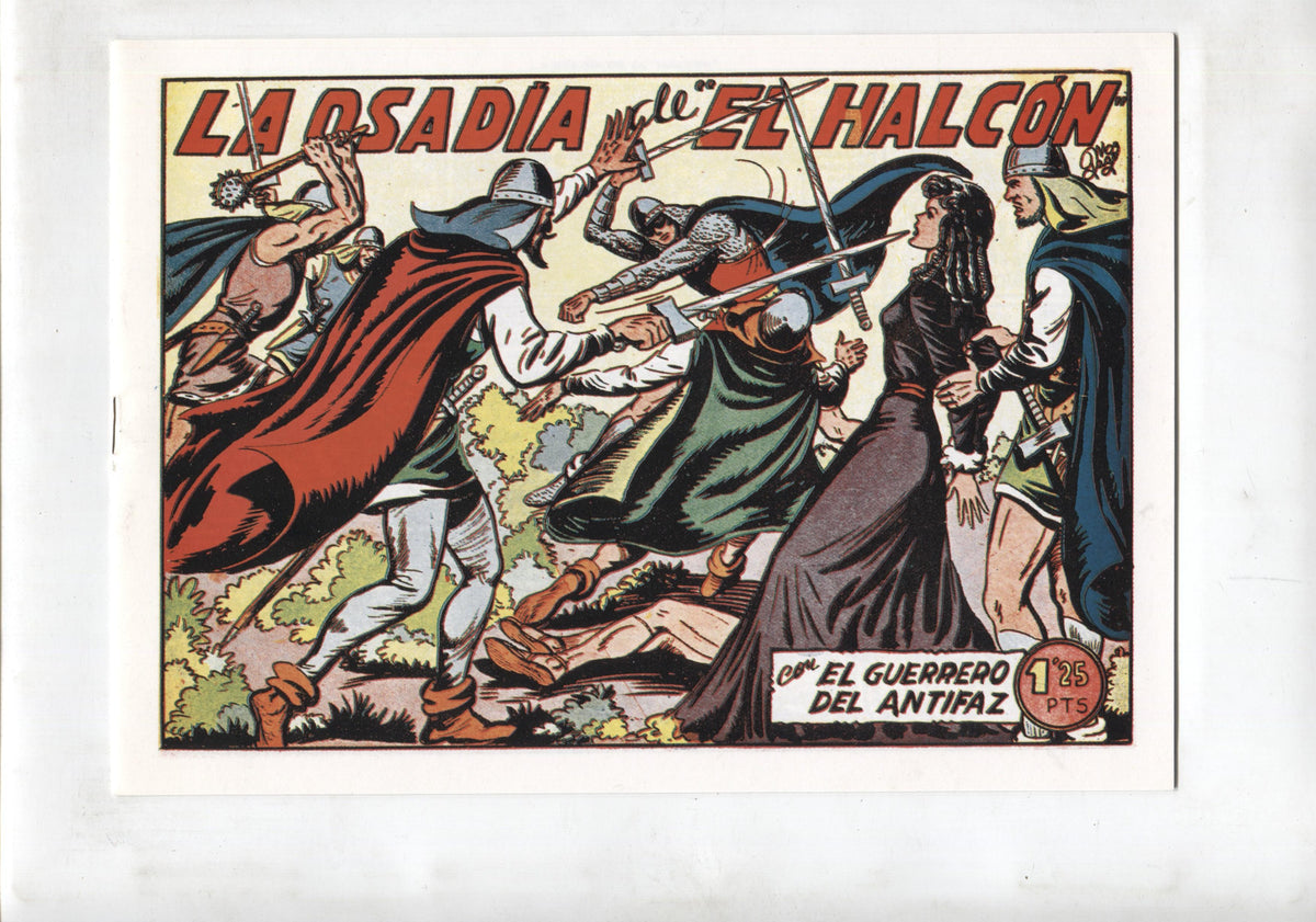 Facsimil: El Guerrero del Antifaz numero 190: la osadia de El Halcon