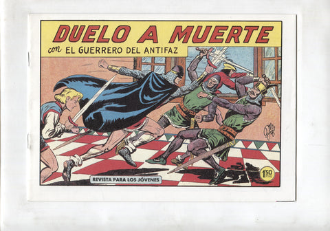 Facsimil: El Guerrero del Antifaz numero 364: Duelo a muerte