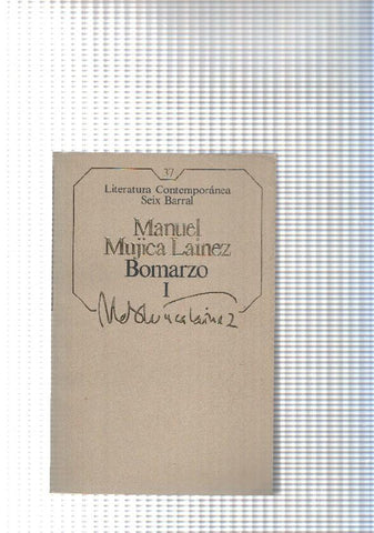Literatura Contemporanea Seix Barral num.37: Bomarzo Vol I
