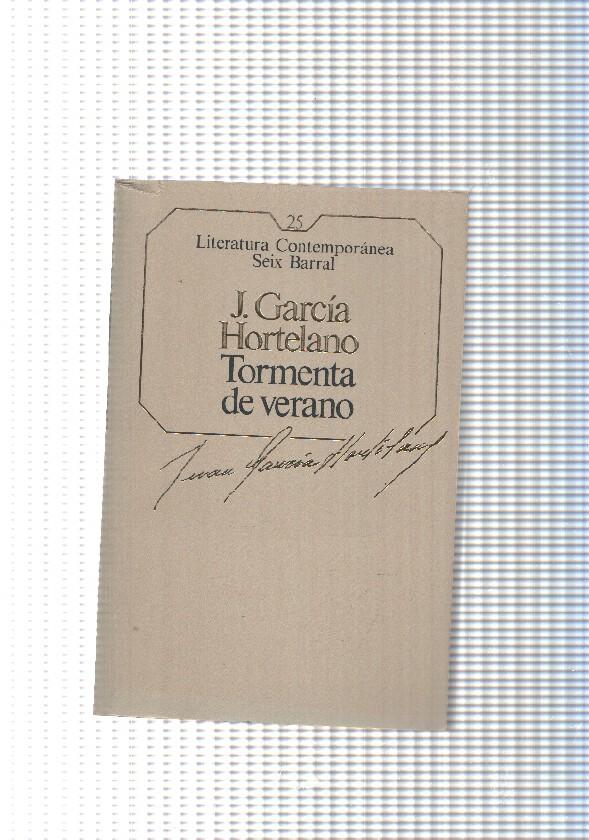 Literatura Contemporanea Seix Barral num. 25: Tormenta de verano