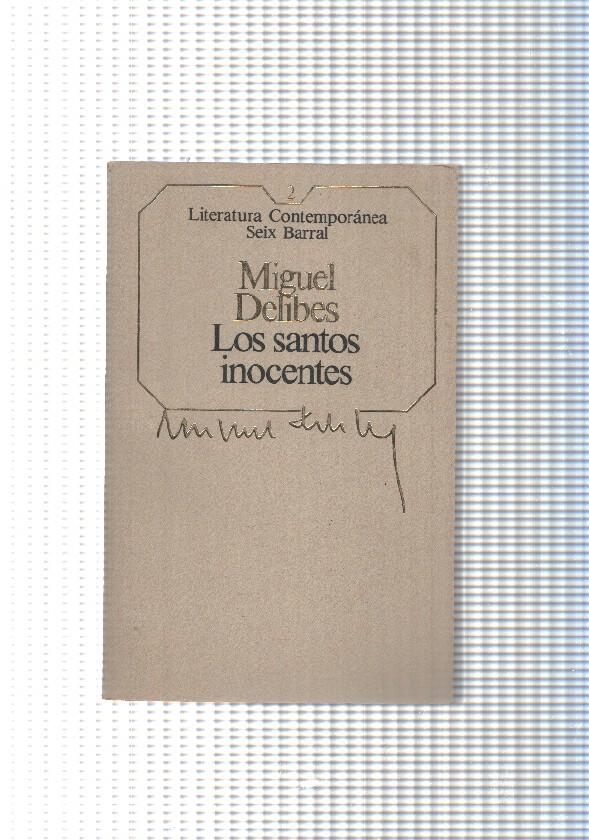 Literatura Contemporanea Seix Barral num. 02: Los santos inocentes