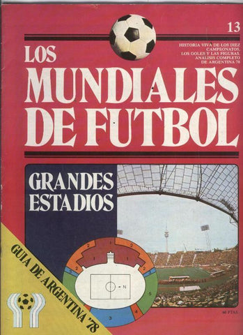 Los  mundiales de futbol fasciculo numero 13