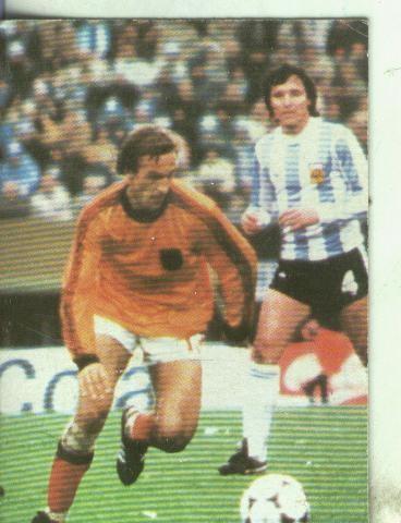Cromos: Catalunya porta del mundial 82 numero 011: Johan Neeskens de la seleccion Holandesa