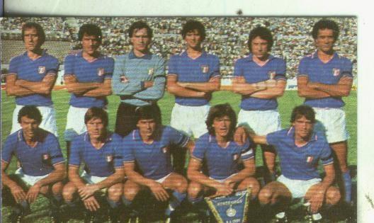 Cromos: Catalunya porta del mundial 82 numero 024: Seleccion de Italia