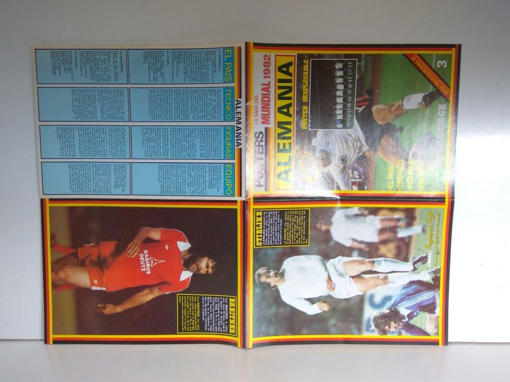 Poster Mundial 1982 numerado 03: Alemania