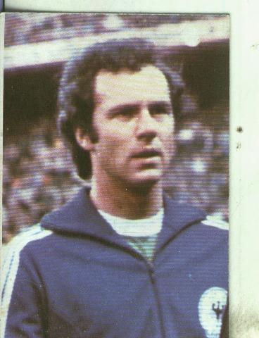 Cromos: Catalunya porta del mundial 82 numero 053: Franz Beckenbauer de la seleccion alemana