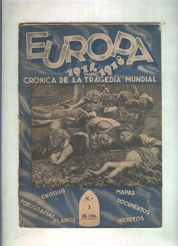 Europa 1914-1918 cronica de la tragedia mundial: fasciculo numero 3