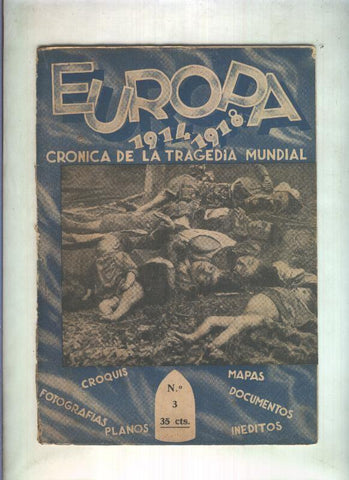 Europa 1914-1918 cronica de la tragedia mundial: fasciculo numero 3