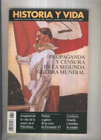 Historia y Vida revista numero 344: Propaganda y censura en la segunda guerra mundial
