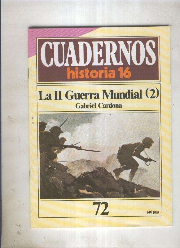 Cuadernos Historia 16 numero 72:La II Guerra Mundial (2)