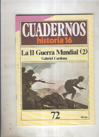 Cuadernos Historia 16 numero 72:La II Guerra Mundial (2)