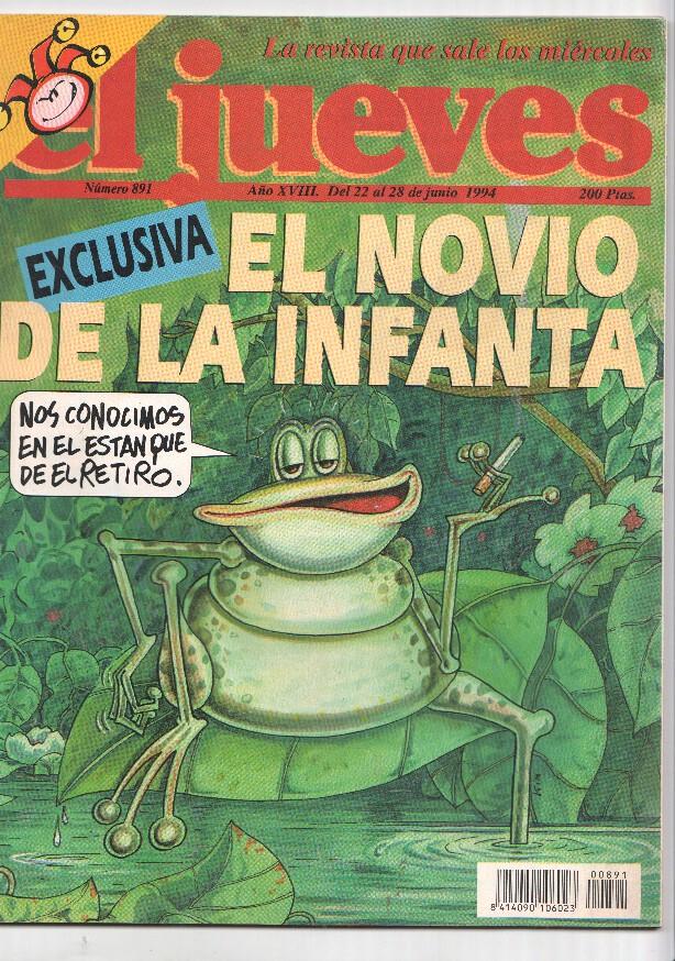 El Jueves revista semanal numero 0891: POSTER CENTRAL MUNDIAL USA 94
