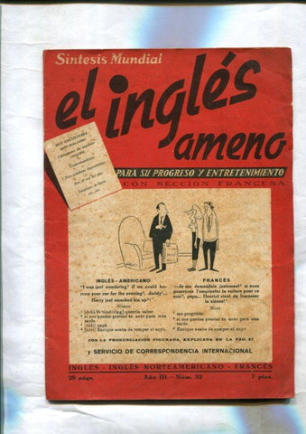 Sintesis Mundial: El ingles ameno numero 32