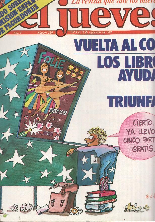 EL JUEVES numero 0224 - POSTER CENTRAL MUNDIAL 82 de KALONDI