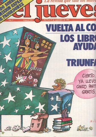 EL JUEVES numero 0224 - POSTER CENTRAL MUNDIAL 82 de KALONDI