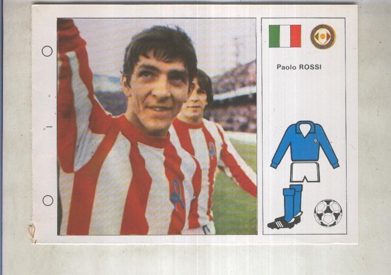 Estrellas del Mundial 82 numero 096: Paolo Rossi (Italia)